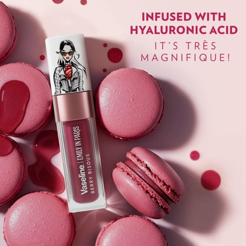 Vaseline Emily in Paris Limited Edition Tinted Lip Oil Berry Bisous 4g