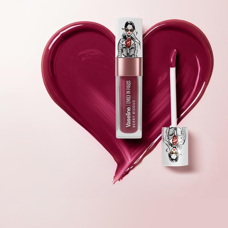 Vaseline Emily in Paris Limited Edition Tinted Lip Oil Berry Bisous 4g