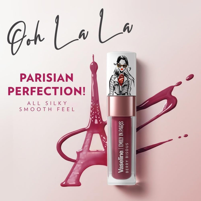 Vaseline Emily in Paris Limited Edition Tinted Lip Oil Berry Bisous 4g