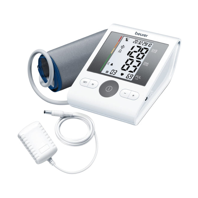 Beurer Blood Pressure Monitor with Mains Adapter BM 28
