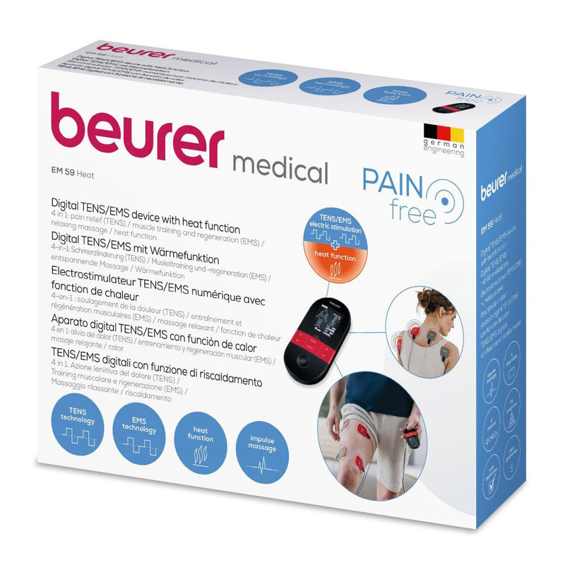 Beurer Digital TENS/EMS Device with Heat Function EM 59
