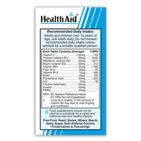 HealthAid Vitamin B50 Complex 30 Vegetarian Tablets
