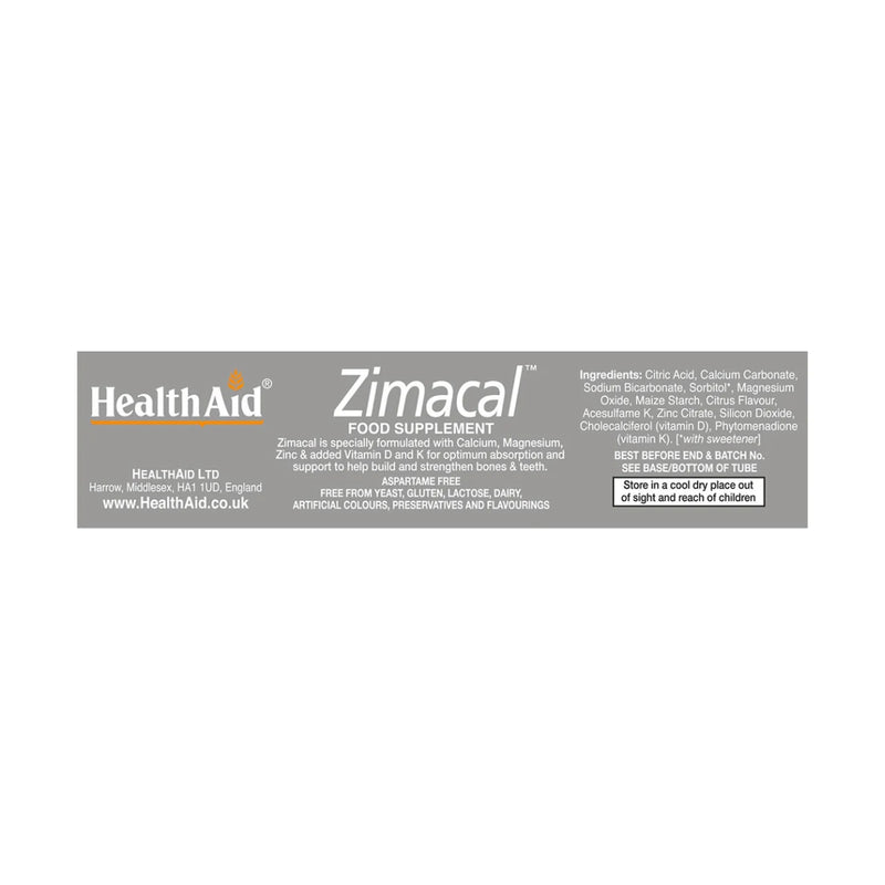 HealthAid Zimacal 20 Effervescent Tablets