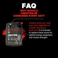 Musashi Creatine Unflavoured 350g