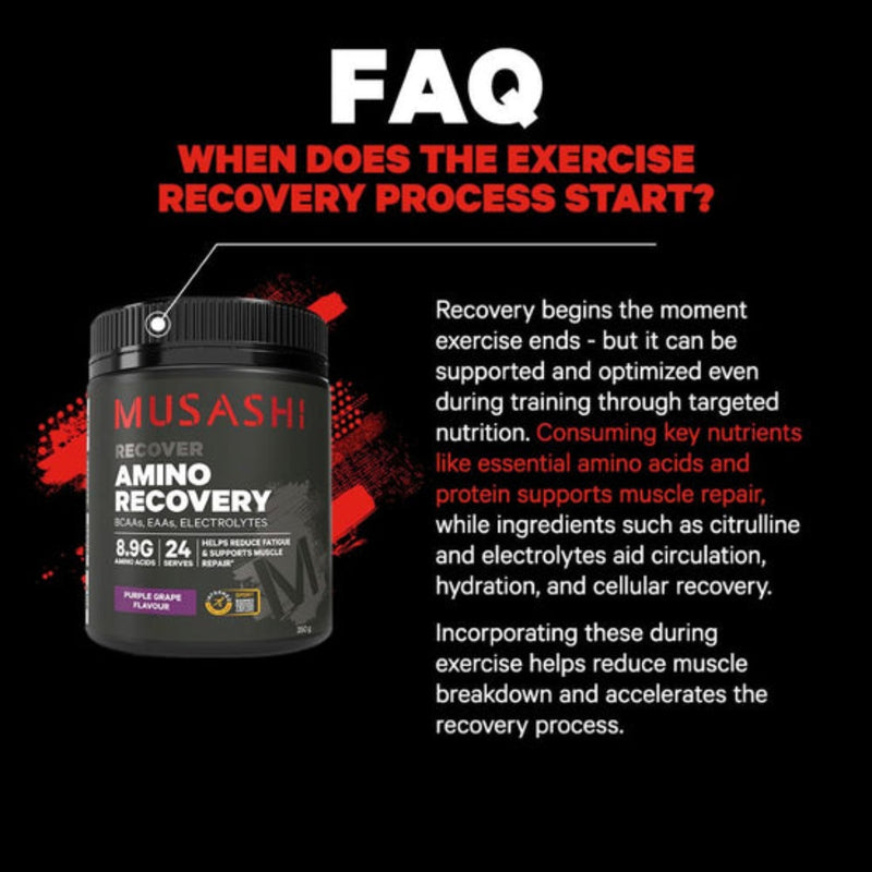 Musashi Amino Recovery Purple Grape 350g