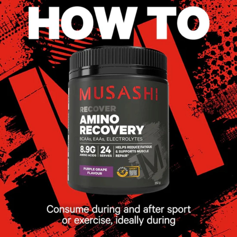 Musashi Amino Recovery Watermelon 350g