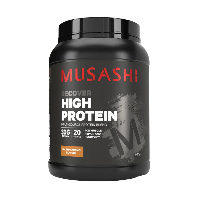Musashi High Protein Salted Caramel 900g