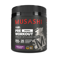 Musashi Pre Workout Purple Grape 225g