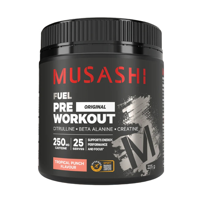 Musashi Pre Workout Tropical Punch 225g
