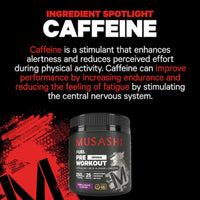 Musashi Pre Workout Purple Grape 225g