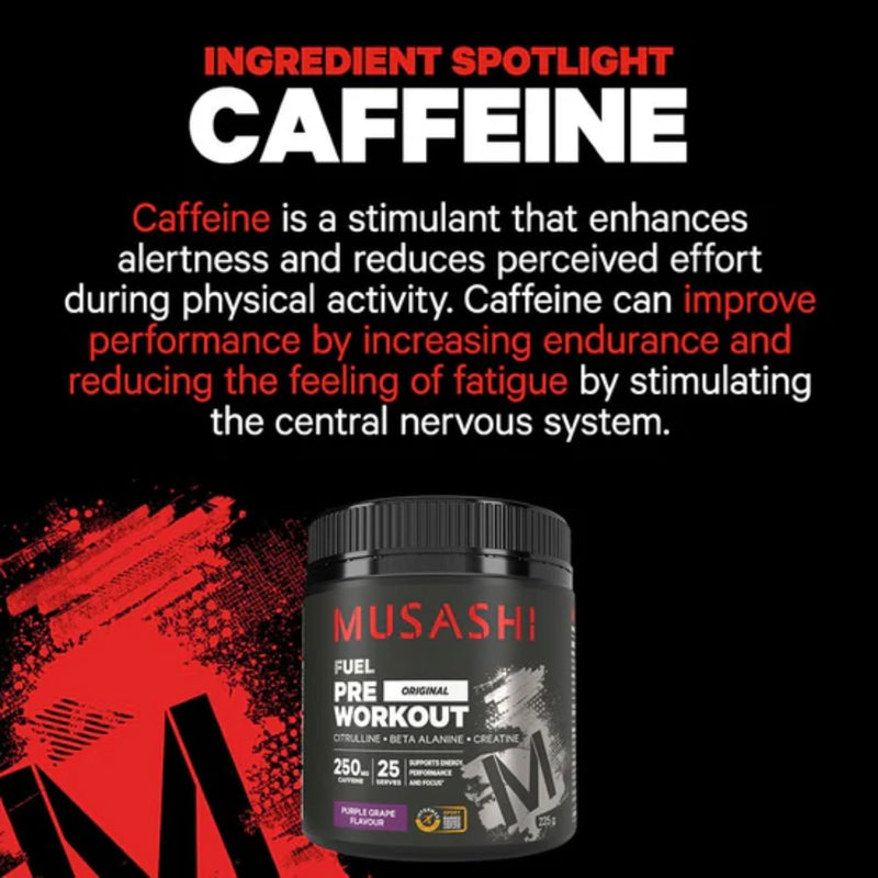 Musashi Pre Workout Tropical Punch 225g