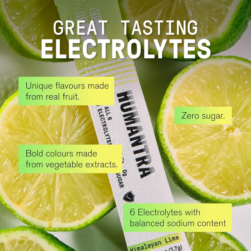 Humantra Electrolyte Himalayan Lime 20 Sachets