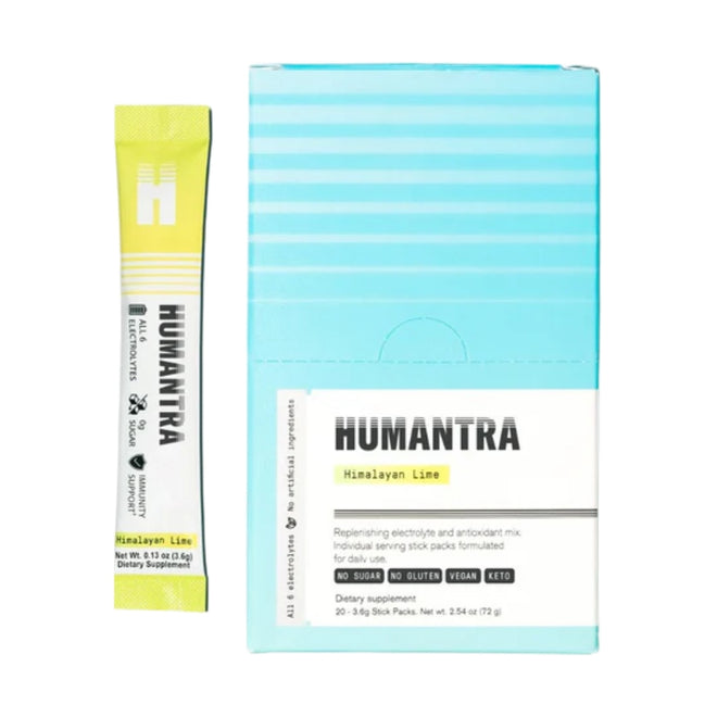 Humantra Electrolyte Himalayan Lime 20 Sachets