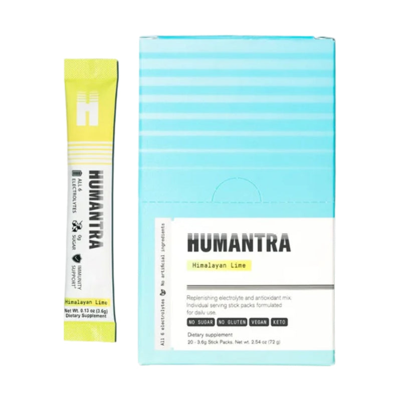 Humantra Electrolyte Himalayan Lime 20 Sachets