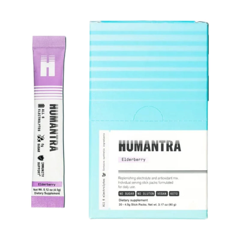 Humantra Electrolyte Elderberry 20 Sachets