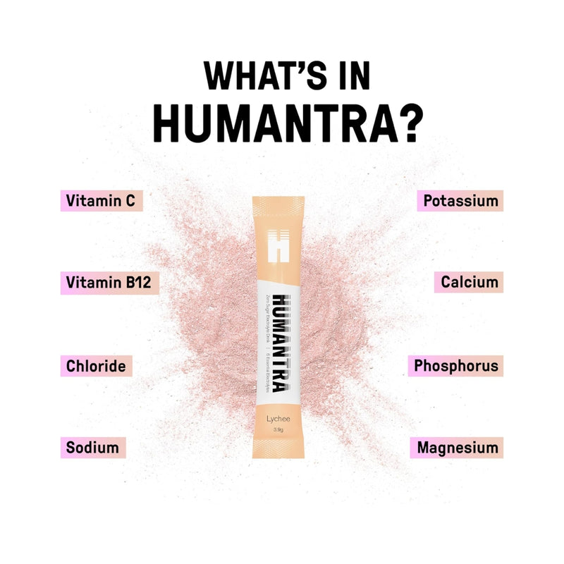 Humantra Electrolyte Lychee 20 Sachets