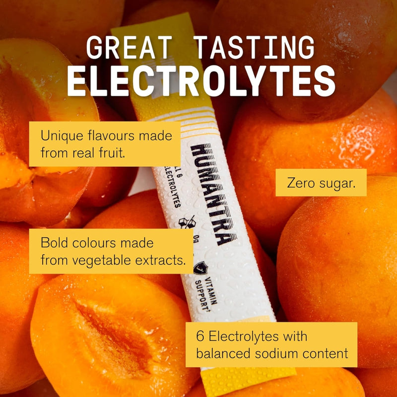 Humantra Electrolyte Apricot 20 Sachets