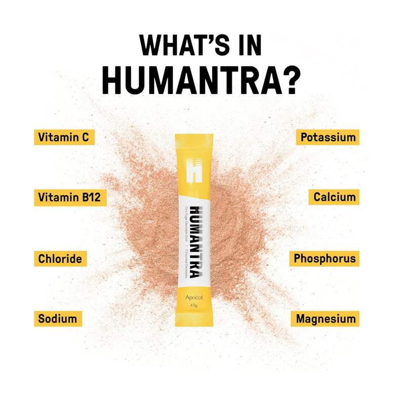 Humantra Electrolyte Apricot 20 Sachets