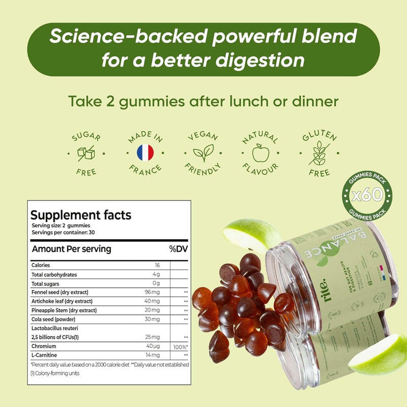 Rite Balance 60 Vegan Gummies