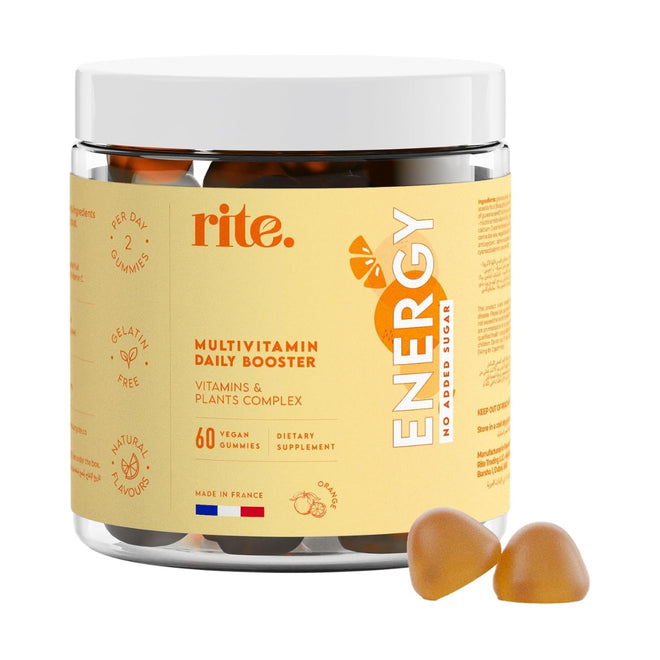 Rite Energy 60 Vegan Gummies