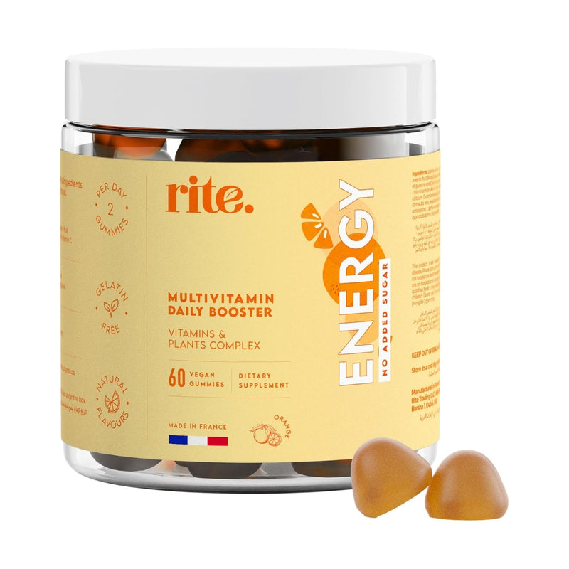 Rite Energy 60 Vegan Gummies