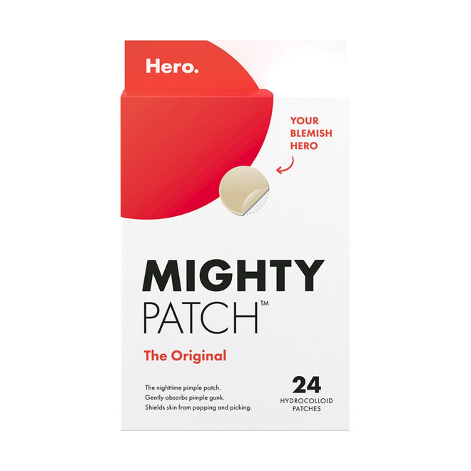 Hero Mighty Patch The Original Hydrocolloid 24 Pieces
