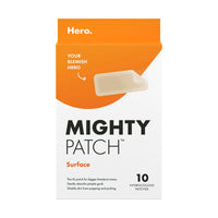 Hero Mighty Patch Surface Hydrocolloid 10 Pieces