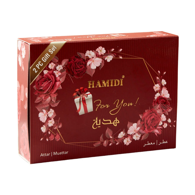 Hamidi Gift for You Muattar 24g + Attar 10ml Gift Set