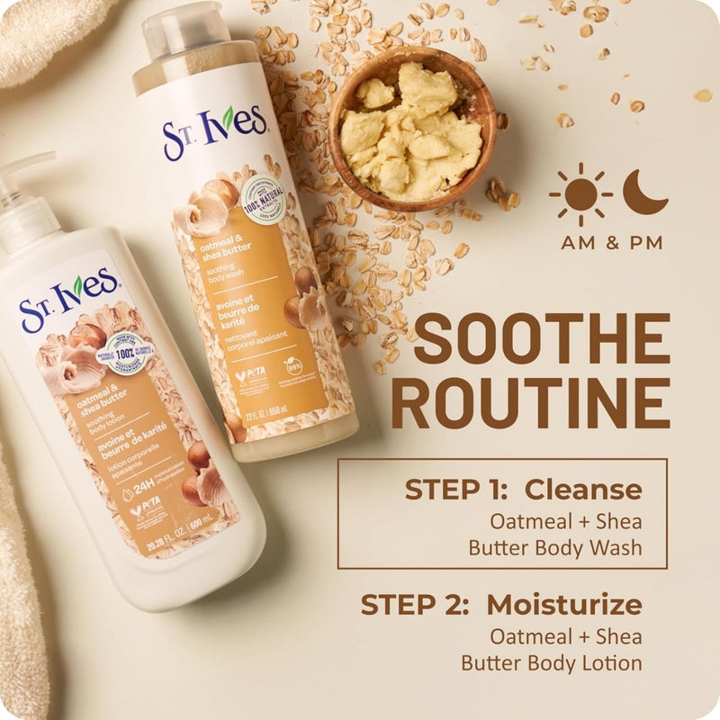 St. Ives Body Wash Oatmeal & Shea Butter 700ml