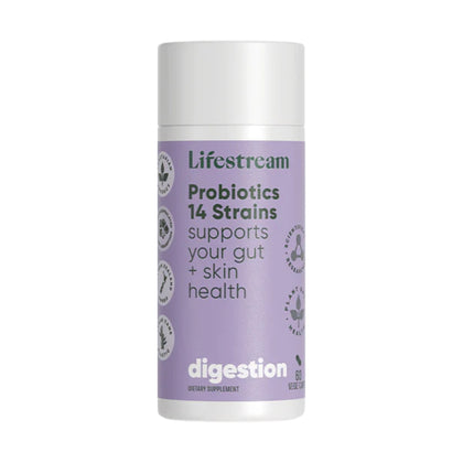 Lifestream Probiotics 14 Strains 60 Vege Capsules