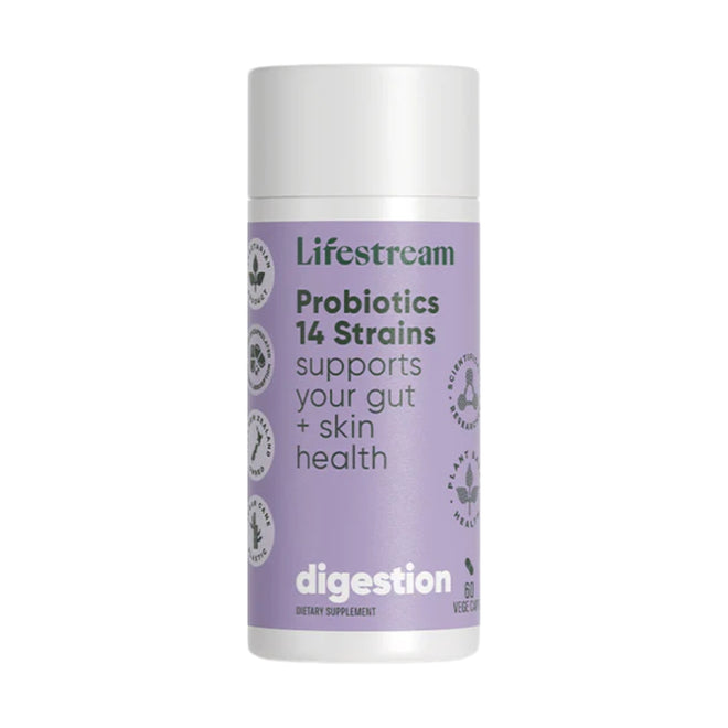 Lifestream Probiotics 14 Strains 60 Vege Capsules