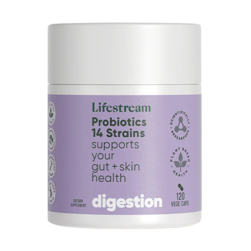 Lifestream Probiotics 14 Strains 120 Vege Capsules