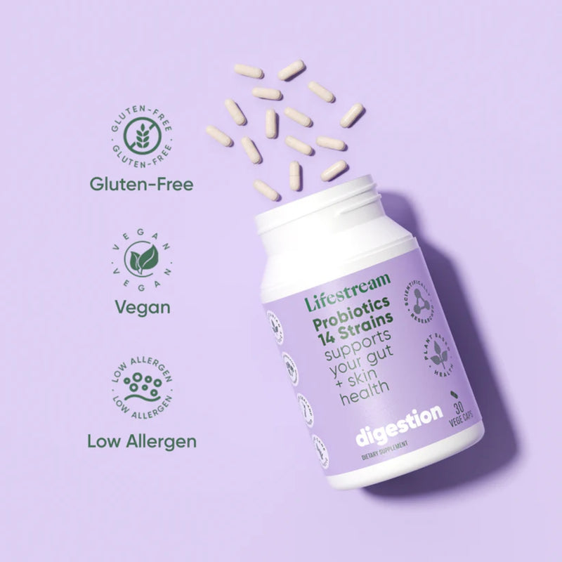 Lifestream Probiotics 14 Strains 30 Vege Capsules