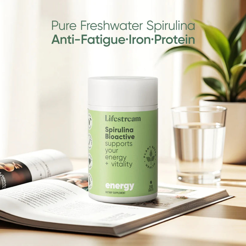 Lifestream Spirulina Bioactive 100 Tablets
