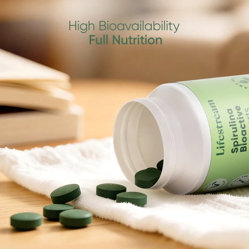 Lifestream Spirulina Bioactive 1000 Tablets