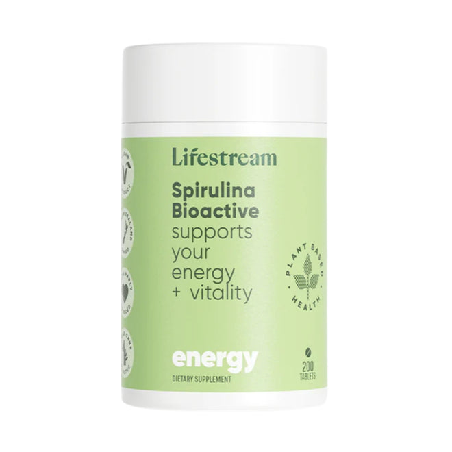 Lifestream Spirulina Bioactive 200 Tablets