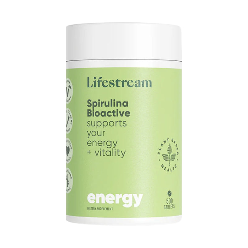 Lifestream Spirulina Bioactive 500 Tablets
