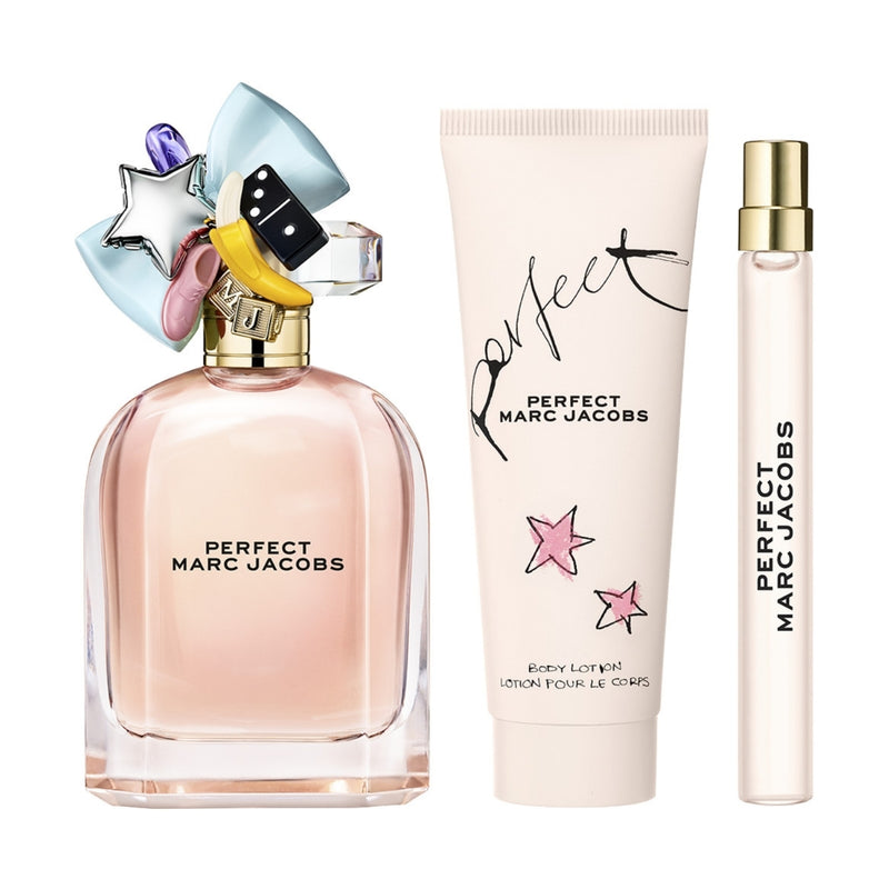 Marc Jacobs Perfect Eau de Parfum 100ml + Eau de Parfum 10ml + Body Lotion 75ml Gift Set