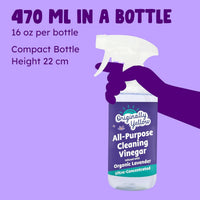 Originally Yellow Bathroom Cleaning Vinegar Spray Lavender 470ml