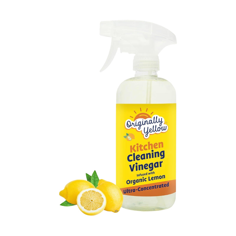 Originally Yellow Kitchen Cleaning Vinegar Spray Lemon 470ml