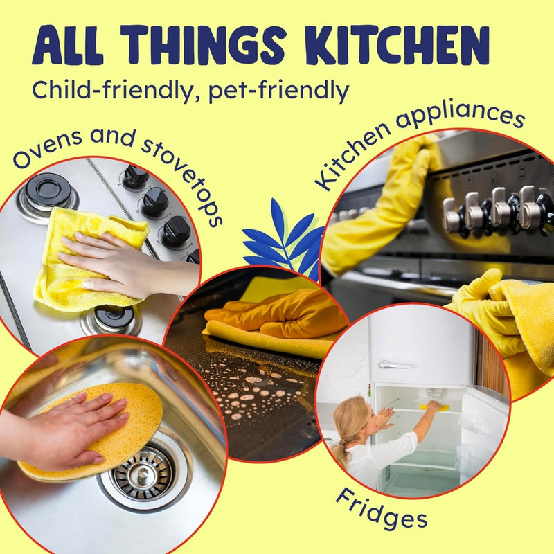 Originally Yellow Kitchen Cleaning Vinegar Spray Lemon 470ml