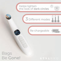 Stylpro Bags Be Gone Heated Eye Massager