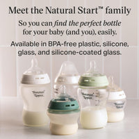 Tommee Tippee Natural Start Glass Bottle Newborn Starter Set 7 Pieces