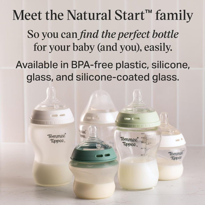 Tommee Tippee Natural Start Glass Bottle Newborn Starter Set 7 Pieces