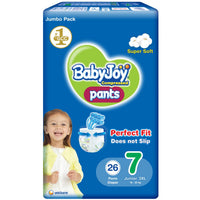 BabyJoy Jumbo Pack 7 Culotte Pants 3XL (+18kg) 26 Pieces