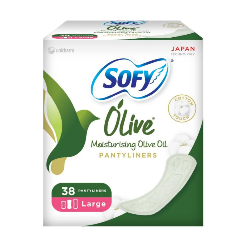 Sofy Olive Panty Liners Large 38 Pieces