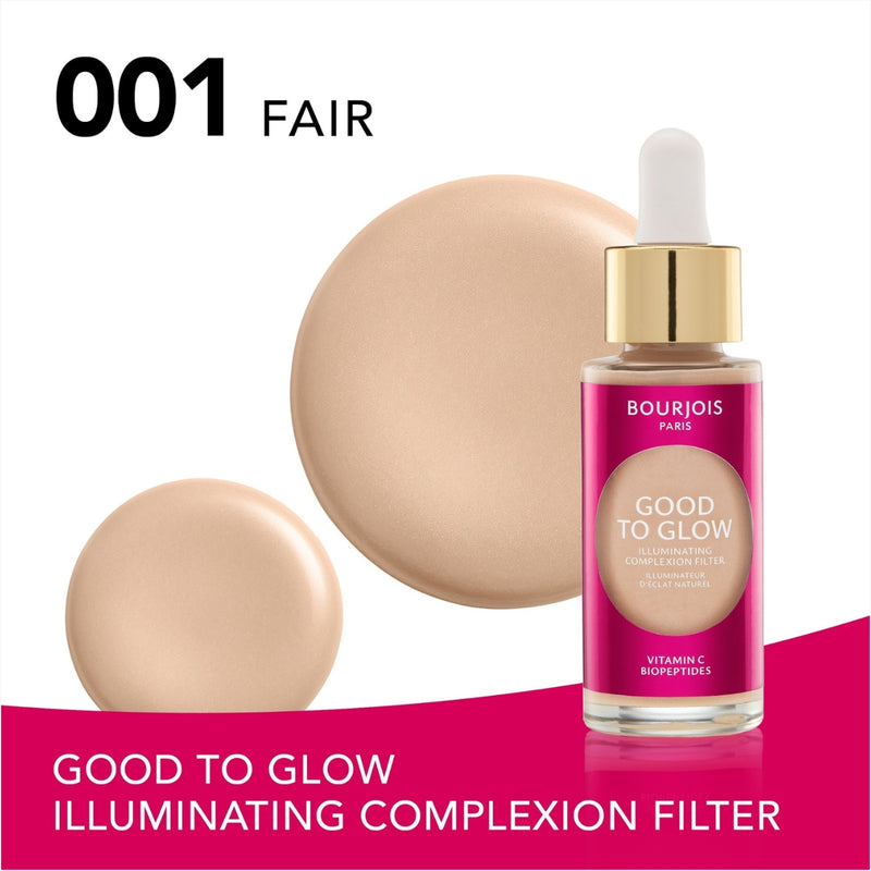 Bourjois Good To Glow Illuminating Filter 001 Fair 30ml