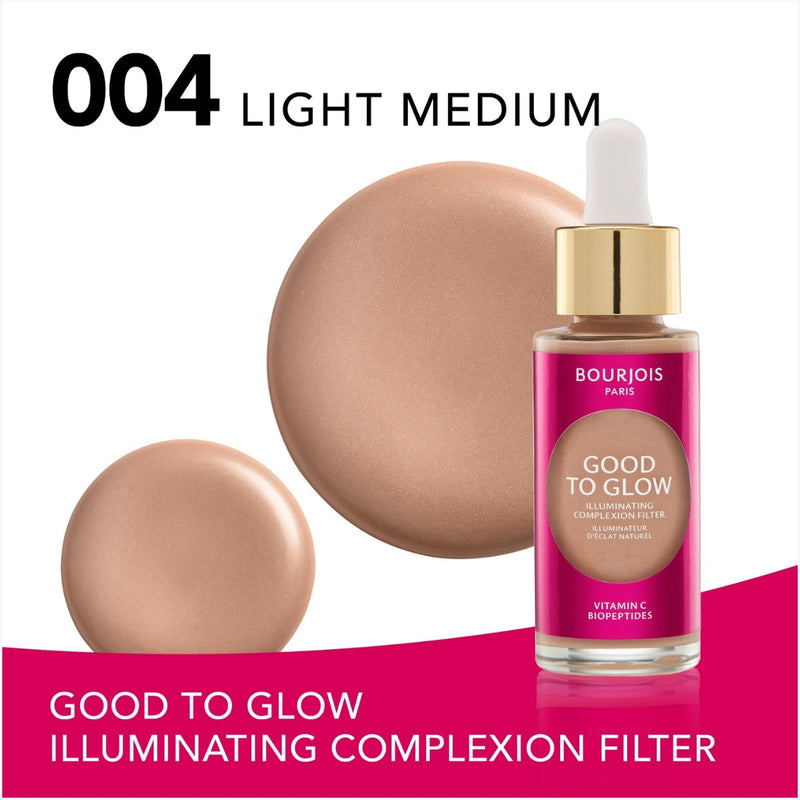 Bourjois Good To Glow Illuminating Filter 004 Light Medium 30ml