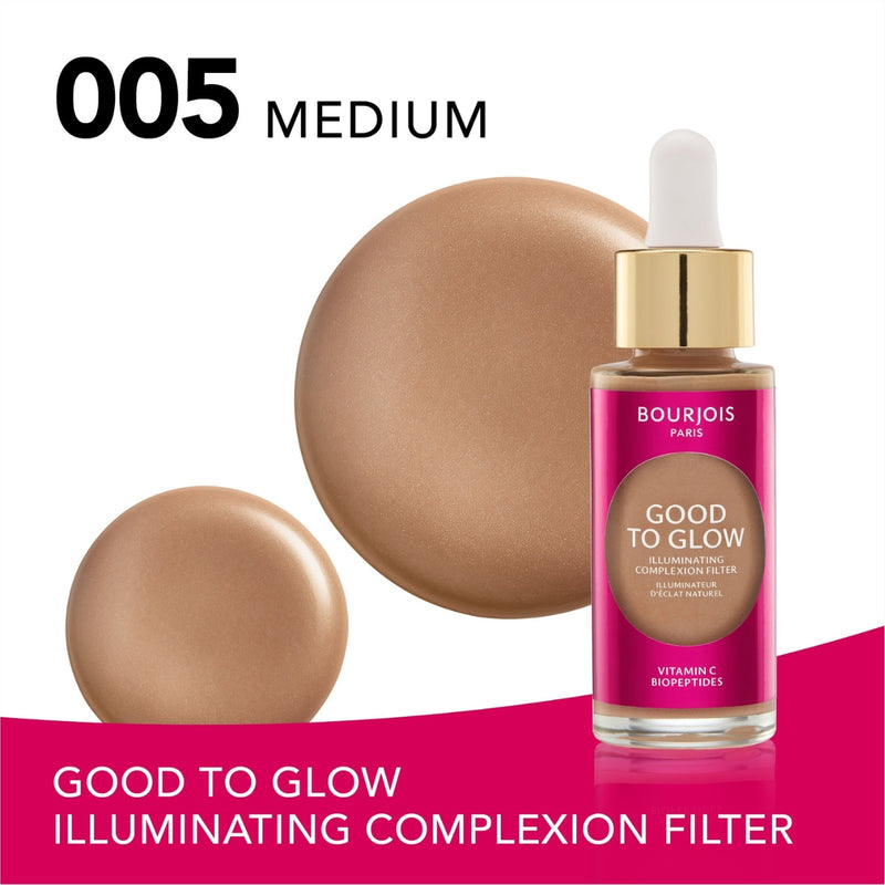 Bourjois Good To Glow Illuminating Filter 005 Medium 30ml
