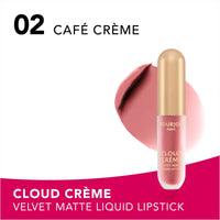 Bourjois Cloud Creme Velvet Matte Liquid Lipstick 02 Cafe Creme 3.1ml